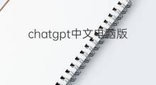 chatgpt中文电脑版(chatgpt中文电脑版下载)