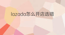 lazada怎么开店选错类别 快手开店类目选错如何修改