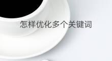 怎样优化多个关键词 关键词优化宁夏关键词优化