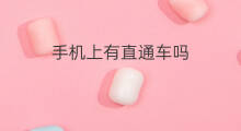 手机上有直通车吗 手机上有淘宝直通车吗