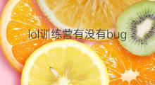 lol训练营有没有bug 有没有发言训练营