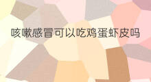 咳嗽感冒可以吃鸡蛋虾皮吗 感冒咳嗽能吃鸡蛋虾皮吗