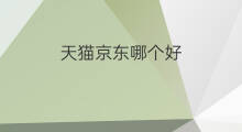 天猫京东哪个好 京东天猫淘宝哪个好