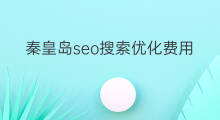 秦皇岛seo搜索优化费用 秦皇岛seo优化推广费用