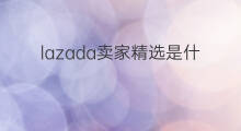 lazada卖家精选是什么 lazada全球精选是什么