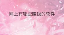 网上有哪些赚钱的软件 网上有哪些赚钱方法