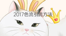 2017色流引流方法 如何引流色流