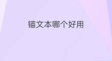 锚文本哪个好用 锚文本和url哪个好用