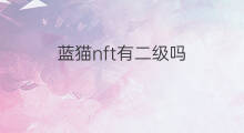 蓝猫nft有二级吗 加密空间nft有二级吗