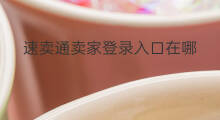 速卖通卖家登录入口在哪 速卖通入口在哪