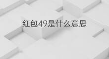 红包49是什么意思 红包8.80是什么意思