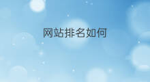 网站排名如何 如何稳定网站排名