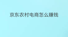 京东农村电商怎么赚钱 农村跨境电商怎么赚钱