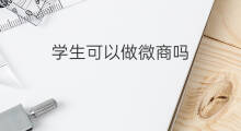 学生可以做微商吗 跨境电商适合学生做吗