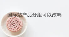 国际站产品分组可以改吗 国际站产品分组有哪些方式