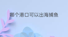哪个港口可以出海捕鱼 lazada是哪个港口