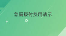 急需拨付费用请示 关于支付费用的请示