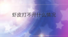虾皮打不开什么情况 怎么打不开虾皮网站