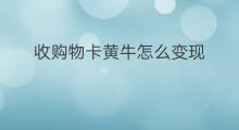 收购物卡黄牛怎么变现 怎样回收购物卡变现软件