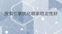 搜索引擎优化哪家稳定性好 宁波搜索引擎优化哪家好