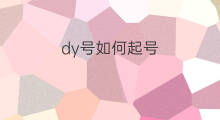 dy号如何起号 dy直播起号攻略