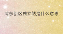 浦东新区独立站是什么意思 浦东新区公司网站优化排名