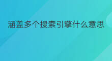 涵盖多个搜索引擎什么意思 搜索引擎偏见什么意思