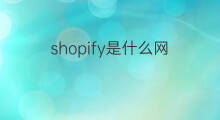 shopify是什么网 shopify投手是什么
