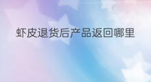 虾皮退货后产品返回哪里 temu产品退货在哪