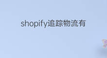 shopify追踪物流有吗 shopify客户怎么追踪订单