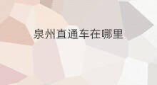 泉州直通车在哪里 泉州直通车送礼平台在哪