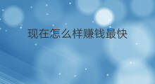 现在怎么样赚钱最快 京东现在怎么样