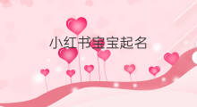 小红书宝宝起名 下载小红书宝宝辅食