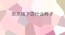 京东线下店什么样子 京东店群什么样子