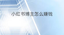 小红书博主怎么赚钱 小红书博主akiiiko