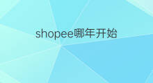 shopee哪年开始 盲盒哪年开始