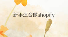 新手适合做shopify吗 个人适合做shopify独立站吗