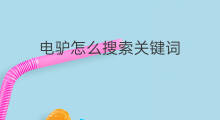 电驴怎么搜索关键词 搜索啥关键词