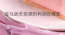 亚马逊无货源的利润在哪里 亚马逊无货源在哪里拿货