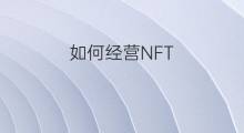如何经营NFT nft公司经营范围写什么