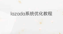 lazada系统优化教程 lazada系统成熟吗