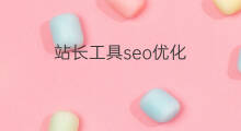 站长工具seo优化 站长工具怎么查询收录