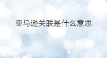 亚马逊关联是什么意思 亚马逊pm是什么意思