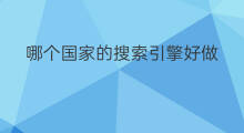 哪个国家的搜索引擎好做 哪个国家的搜索引擎好