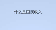 什么是国民收入 快手国民嘴哥哪的人