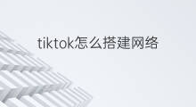 tiktok怎么搭建网络环境 跨境电商如何搭建网络环境