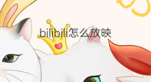 bilibili怎么放映 快手怎样放映