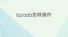 lazada怎样操作 lazada如何操作