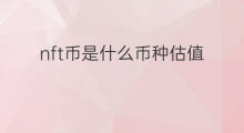 nft币是什么币种估值 nft币是什么币种怎么用