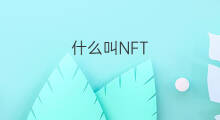 什么叫NFT 什么叫远离nft